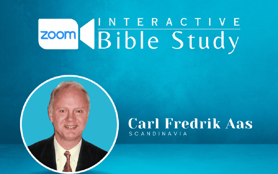 Online Bible study with Carl Fredrik Aas.